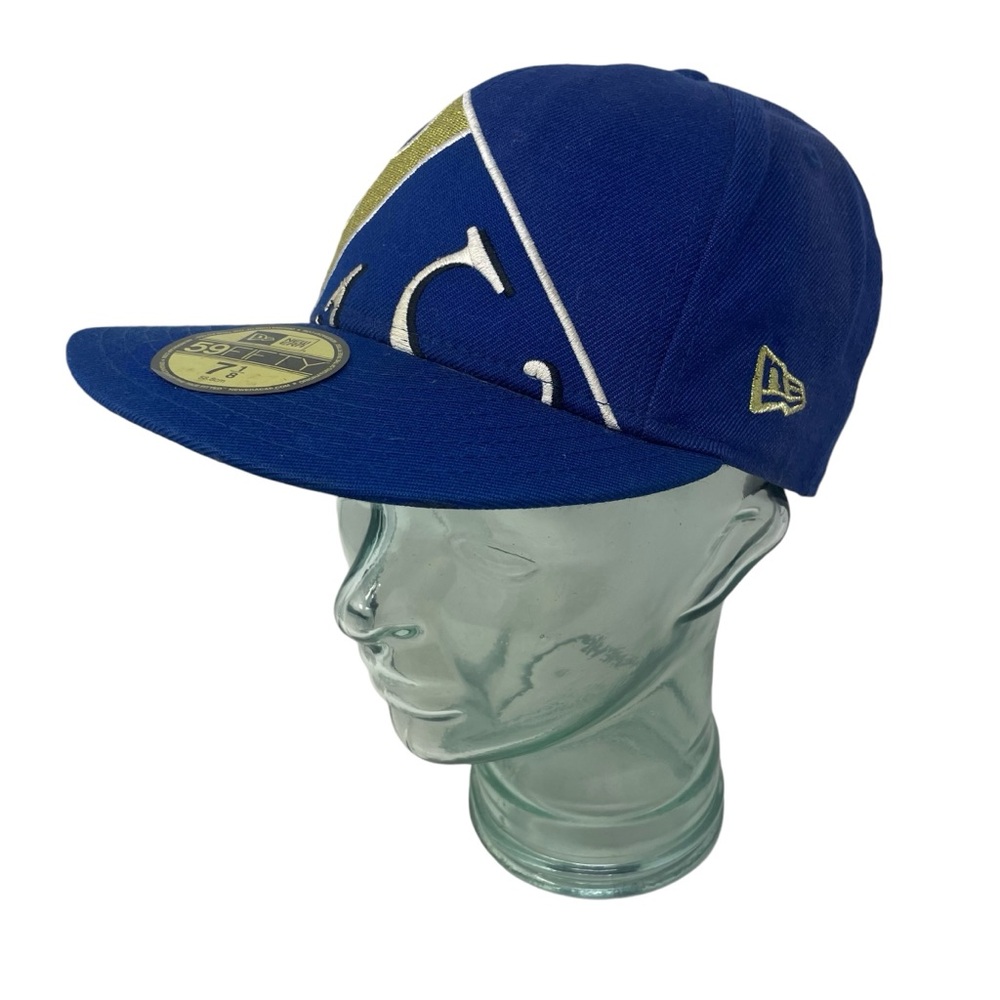 Kansas City Royals Men's/ Unisex Embroidered Fitted Hat Size 7 1/8 NWOT